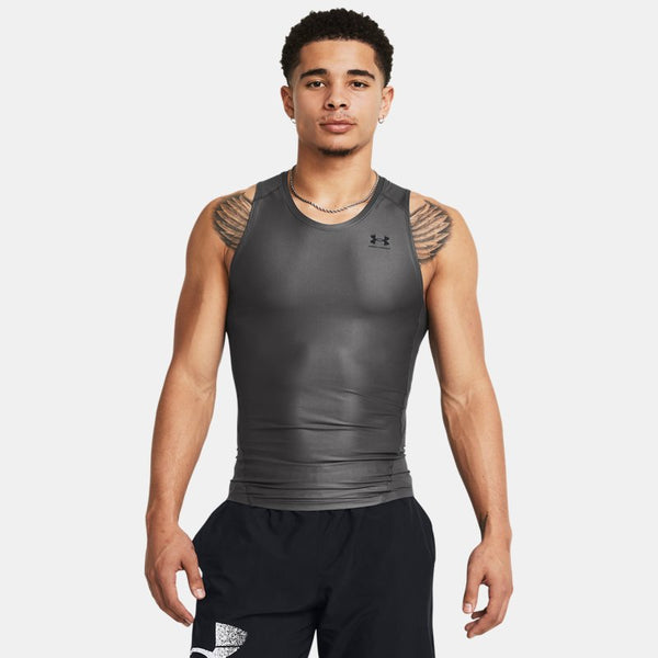 Under Armour Iso-Chill Compression Tank Castlerock Black