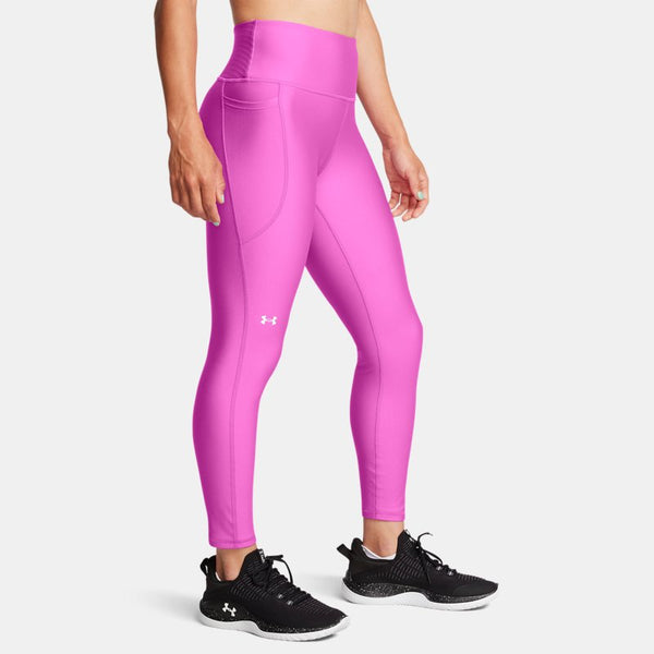 Under Armour Tech Ankle Leggings Vivid Magenta White