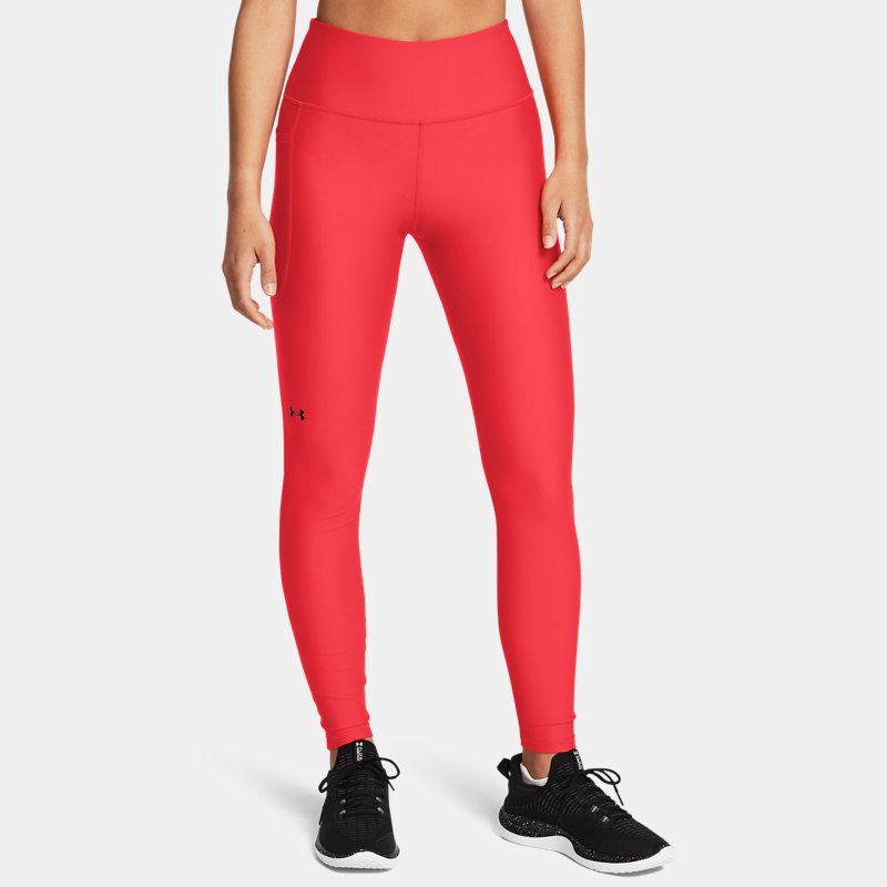 Under Armour Tech Leggings Racer Red Black