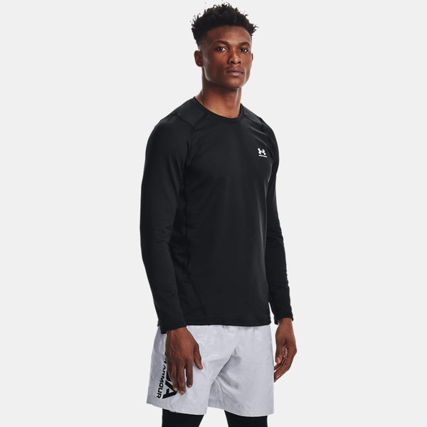 Under Armour ColdGear® Fitted Crew Black White