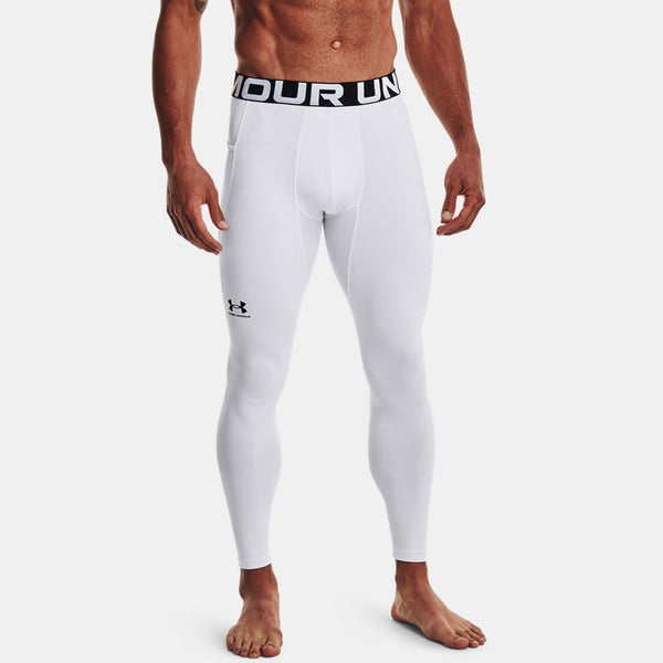 Under Armour ColdGear® Leggings White Black