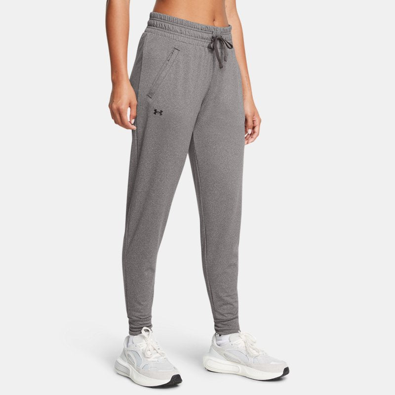 Under Armour Tech Pants Charcoal Light Heather Black