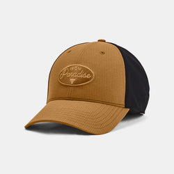 Project Rock Trucker Hat Yellow Ochre Black OSFM