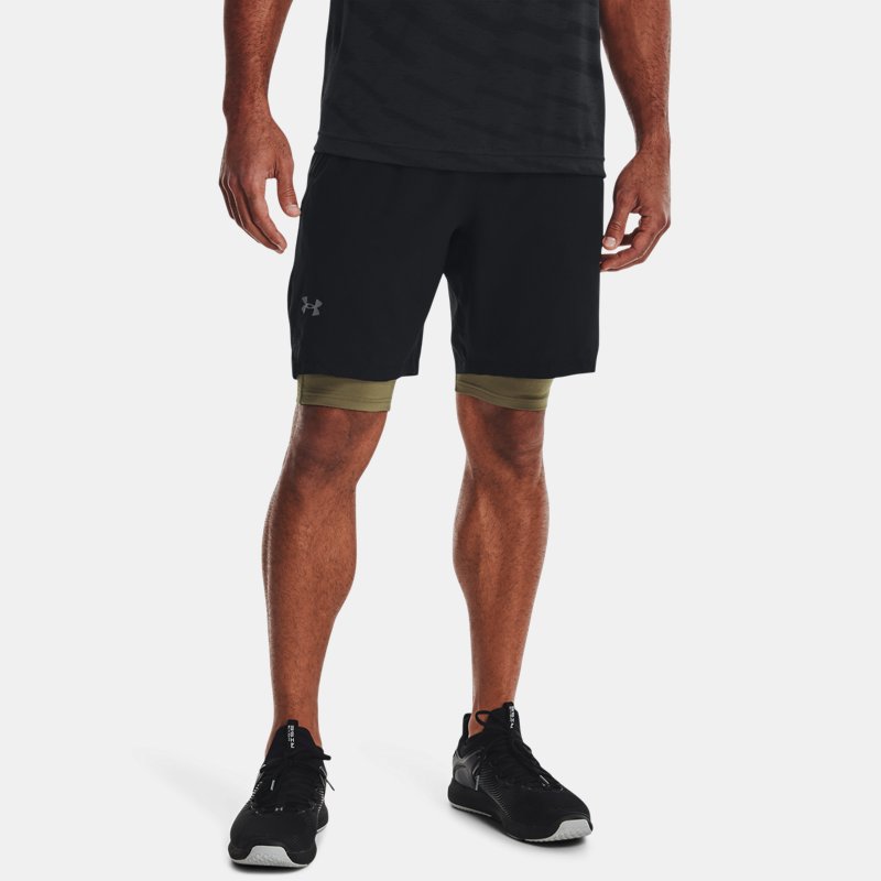 Under Armour Vanish Woven Shorts Black Pitch Gray