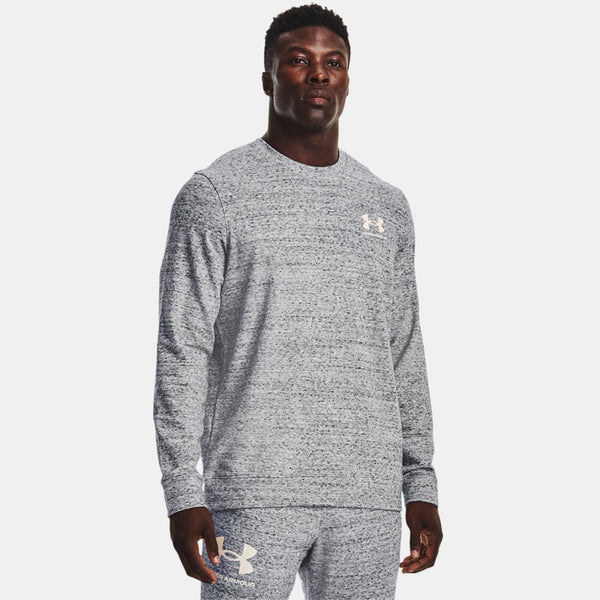 Under Armour Rival Terry Crew Onyx White