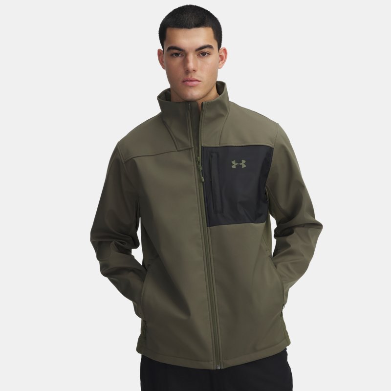 Under Armour Storm ColdGear® Infrared Shield Jacket Marine OD Green Black Marine OD Green