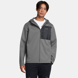 Under Armour Storm ColdGear® Infrared Shield Hooded Jacket Castlerock Black Castlerock