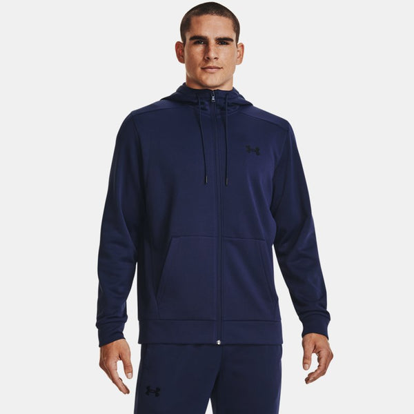 Under Armour Armour Fleece® Full-Zip Hoodie Midnight Navy Black