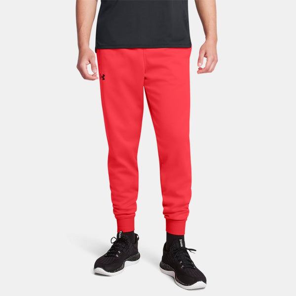 Armour Fleece® Joggers Racer Red Black