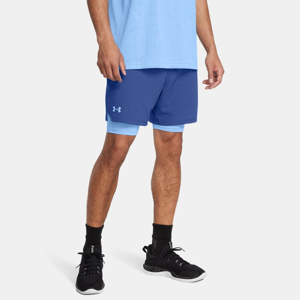 Under Armour Vanish Woven 2-in-1 Shorts Tech Blue Horizon Blue