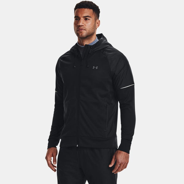 Armour Fleece® Storm Full-Zip Hoodie Black Pitch Gray