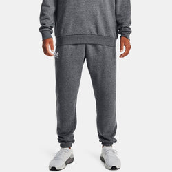 Under Armour Icon Fleece Joggers Pitch Gray Medium Heather White