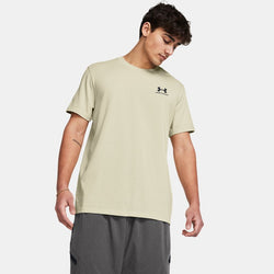 Under Armour Logo Embroidered Heavyweight Short Sleeve Silt Black