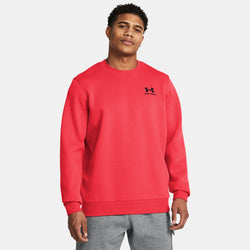 Under Armour Icon Fleece Crew Racer Red Black