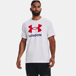 Under Armour London City T-Shirt White Red Royal