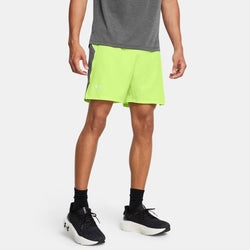 Under Armour Launch Elite '' Shorts Morph Green Castlerock Reflective