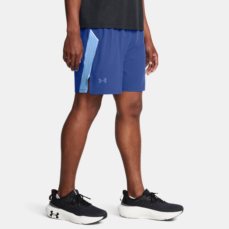 Under Armour Launch Elite '' Shorts Tech Blue Horizon Blue Reflective