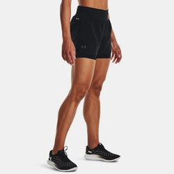 Under Armour Run Stamina -in- Shorts Black Reflective