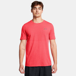 Under Armour Vanish Elite Seamless Short Sleeve Racer Red Black