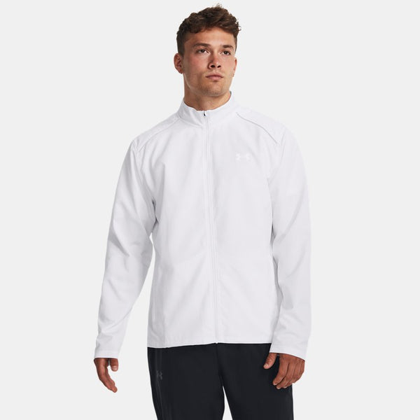 Under Armour Launch Jacket White Steel Reflective