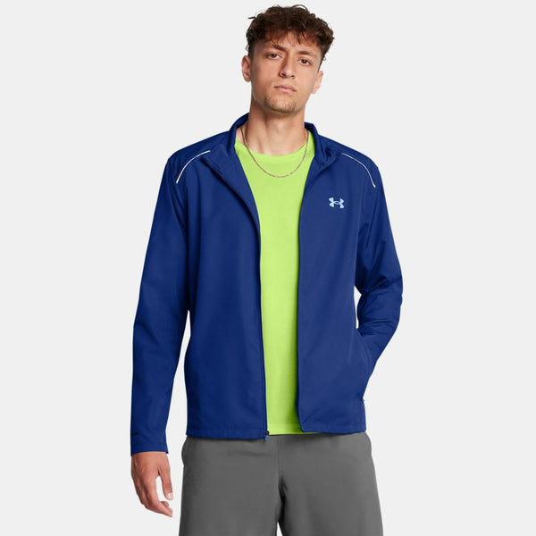 Under Armour Launch Jacket Tech Blue Horizon Blue Reflective