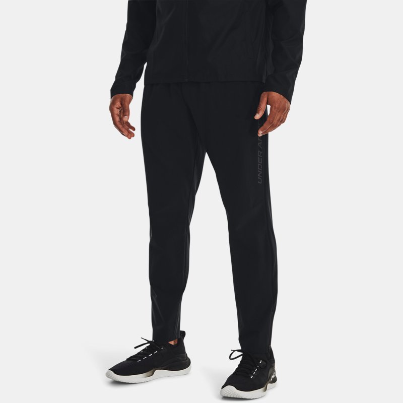 Under Armour Launch Pants Black Jet Gray Reflective