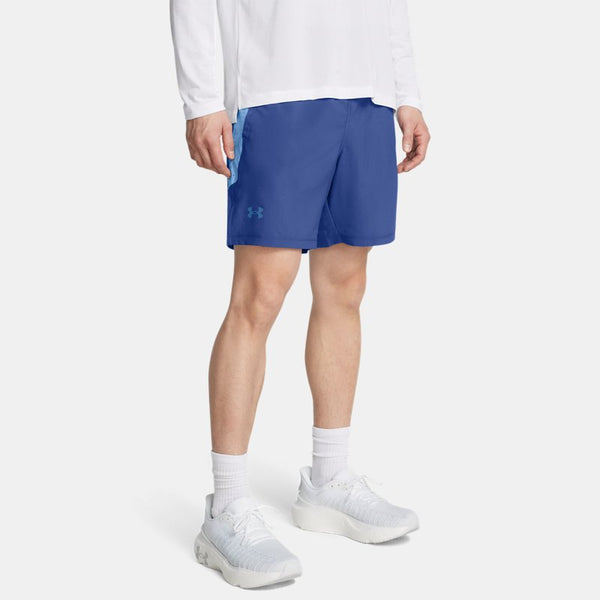 Under Armour Launch Elite 2-in-1 '' Shorts Tech Blue Horizon Blue Reflective