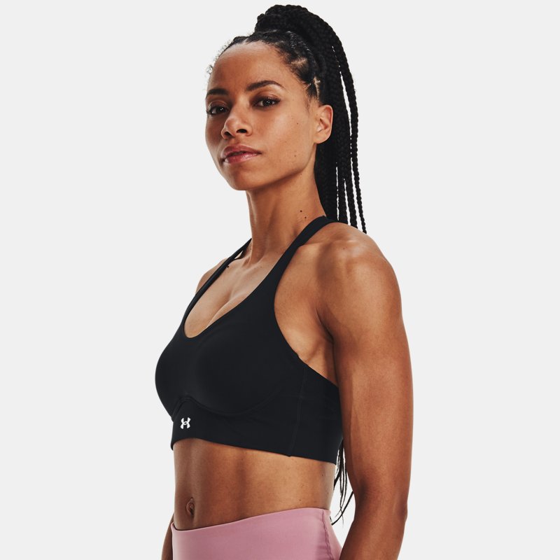 Under Armour Vanish Elite Mid Sports Bra Black 32C