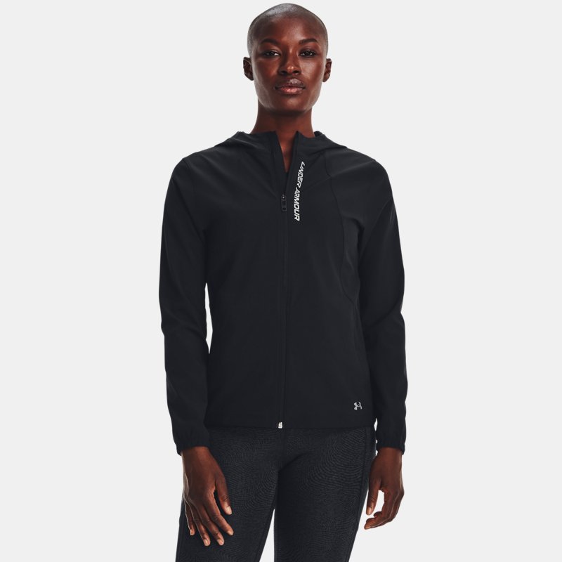 Under Armour OutRun The Storm Jacket Black Reflective