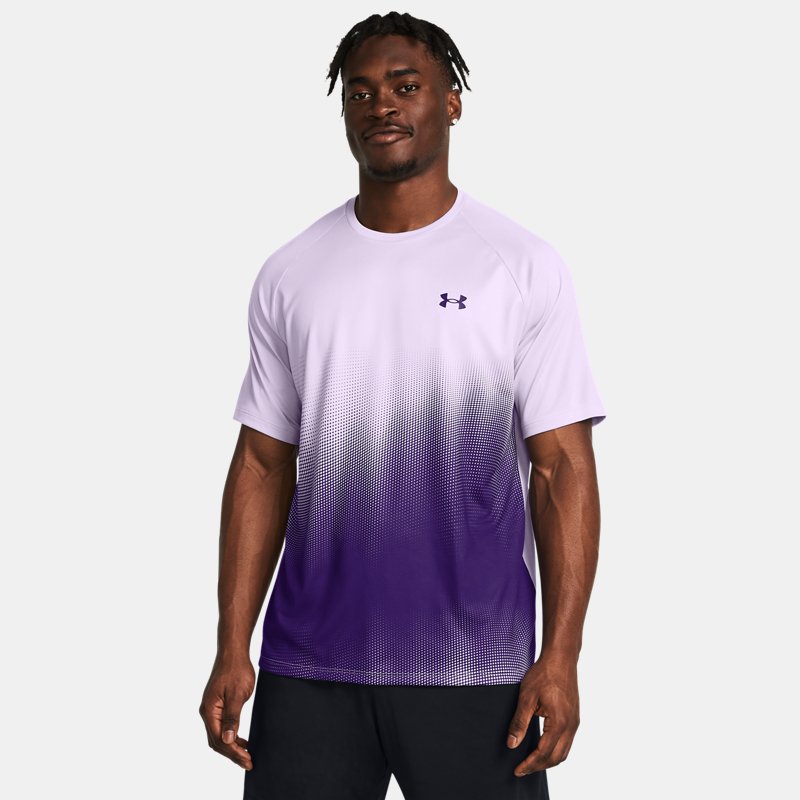 Under Armour Tech™ Fade Short Sleeve Salt Purple