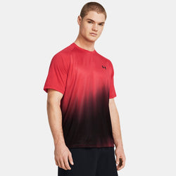 Under Armour Tech™ Fade Short Sleeve Red Solstice Black