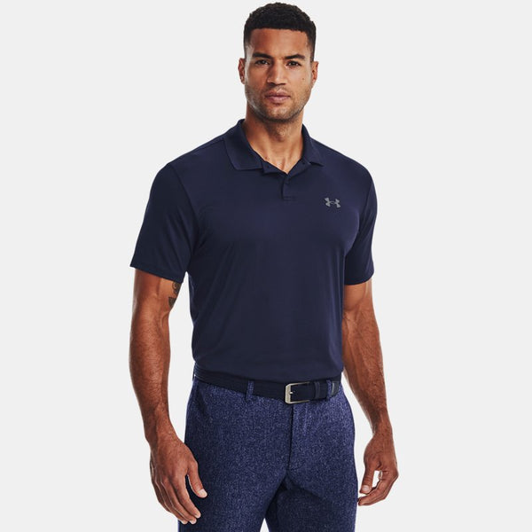 Under Armour Matchplay Polo Midnight Navy Pitch Gray