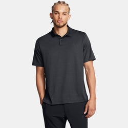 Under Armour Matchplay Printed Polo Black Anthracite Black