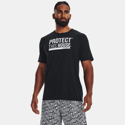 Under Armour Protect This House Short Sleeve Black White