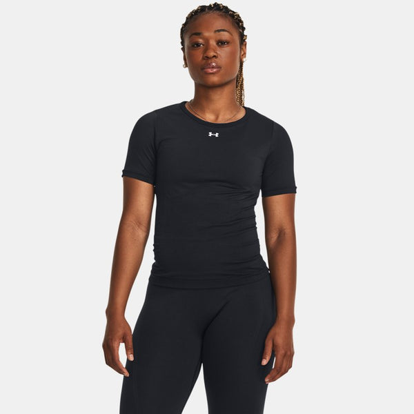 Under Armour Train Seamless Short Sleeve Black White