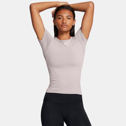 Under Armour Train Seamless Short Sleeve Tetra Gray White