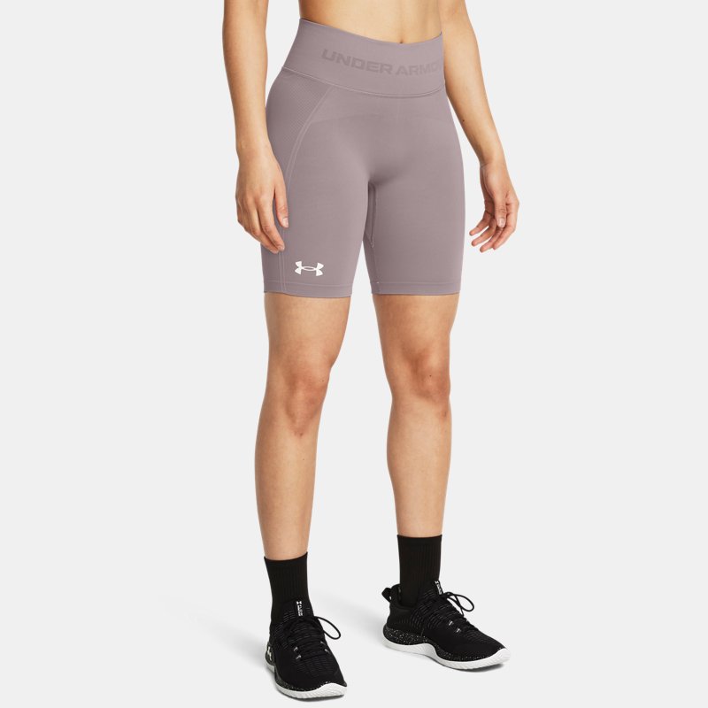 Under Armour Train Seamless Shorts Tetra Gray White