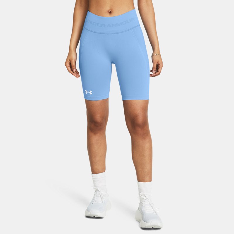 Under Armour Train Seamless Shorts Horizon Blue White