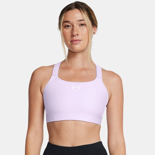 Under Armour HeatGear® Armour High Sports Bra Salt Purple White