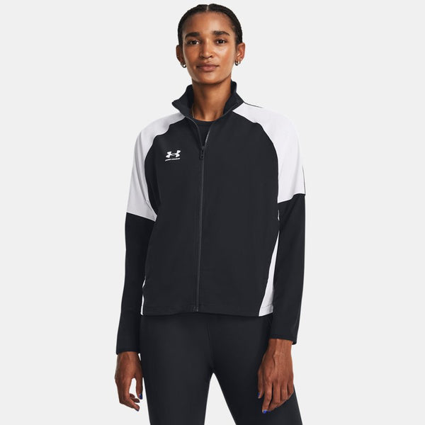 Under Armour Challenger Pro Track Jacket Black White