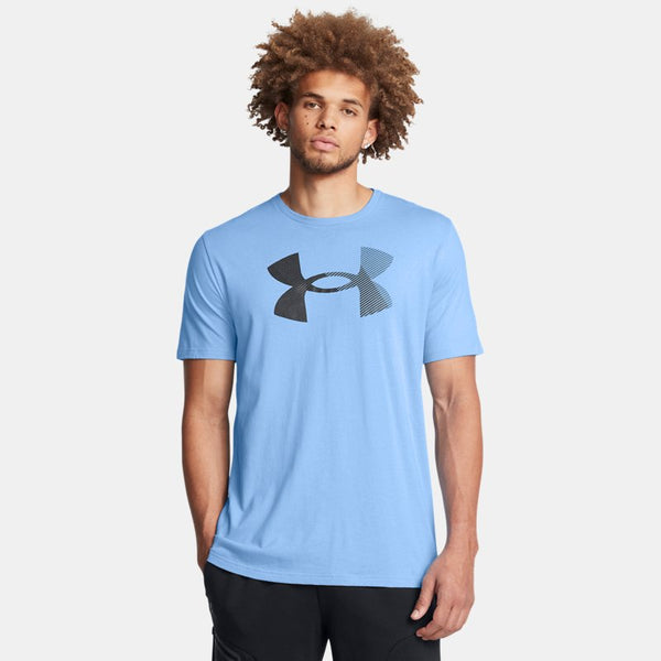 Under Armour Big Logo Fill Short Sleeve Horizon Blue Black