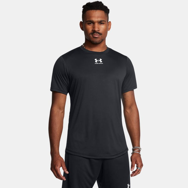 Under Armour Challenger Pro Training Short Sleeve Black White