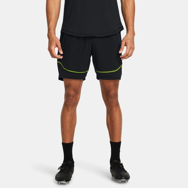 Under Armour Challenger Pro Training Shorts Black High Vis Yellow