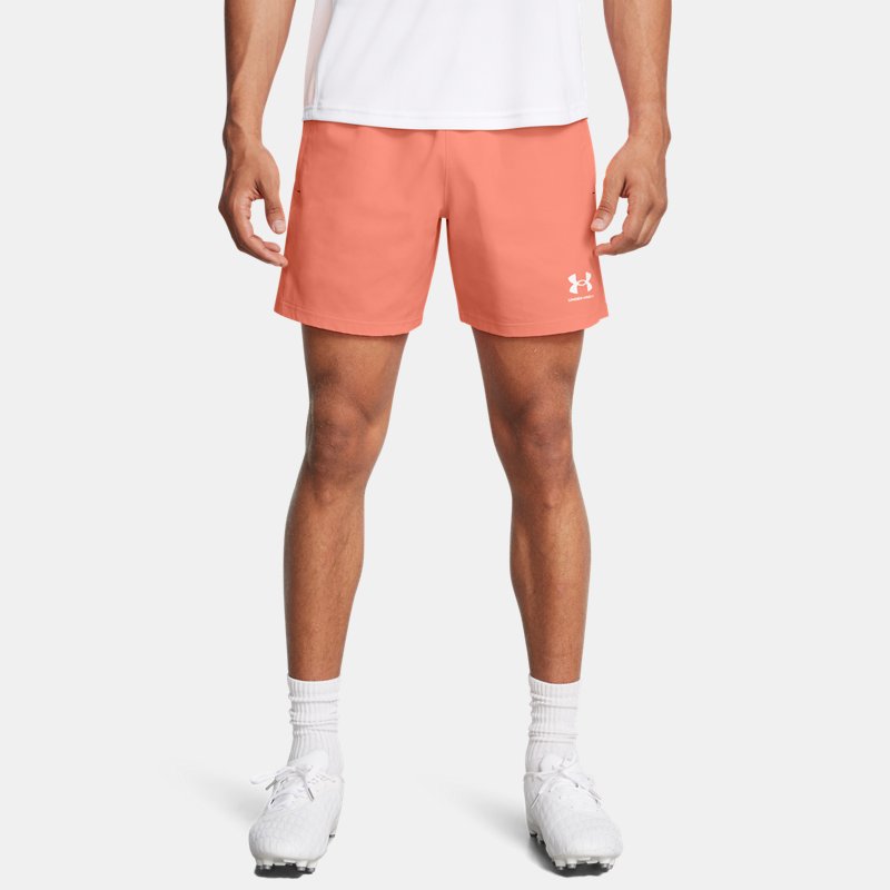 Under Armour Challenger Pro Woven Shorts Flare Orange Black