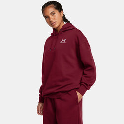 Under Armour Icon Fleece Oversized Hoodie Cardinal White