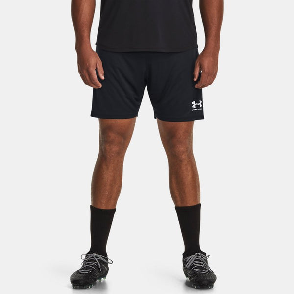 Under Armour Challenger Knit Shorts Black White