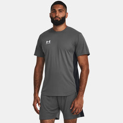 Under Armour Challenger Training Short Sleeve Castlerock White