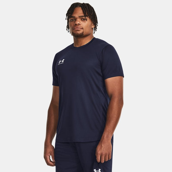 Under Armour Challenger Training Short Sleeve Midnight Navy White