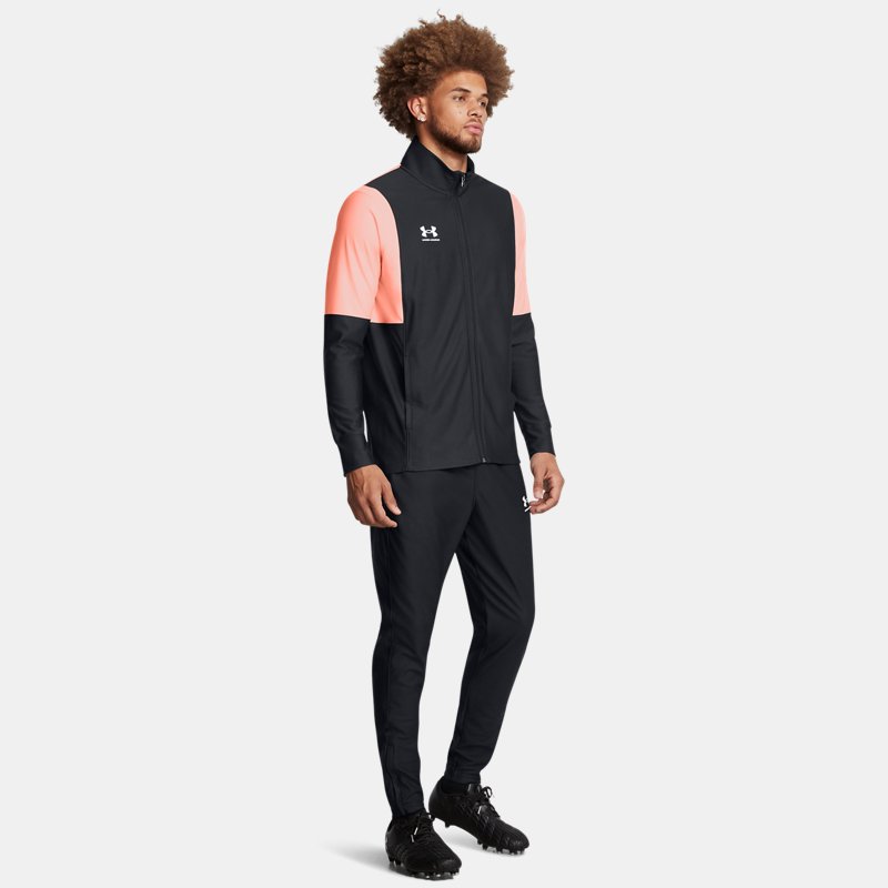 Under Armour Challenger Tracksuit Black Flare Orange White