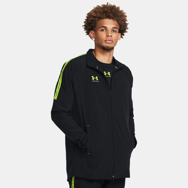 Under Armour Challenger Pro Jacket Black High Vis Yellow